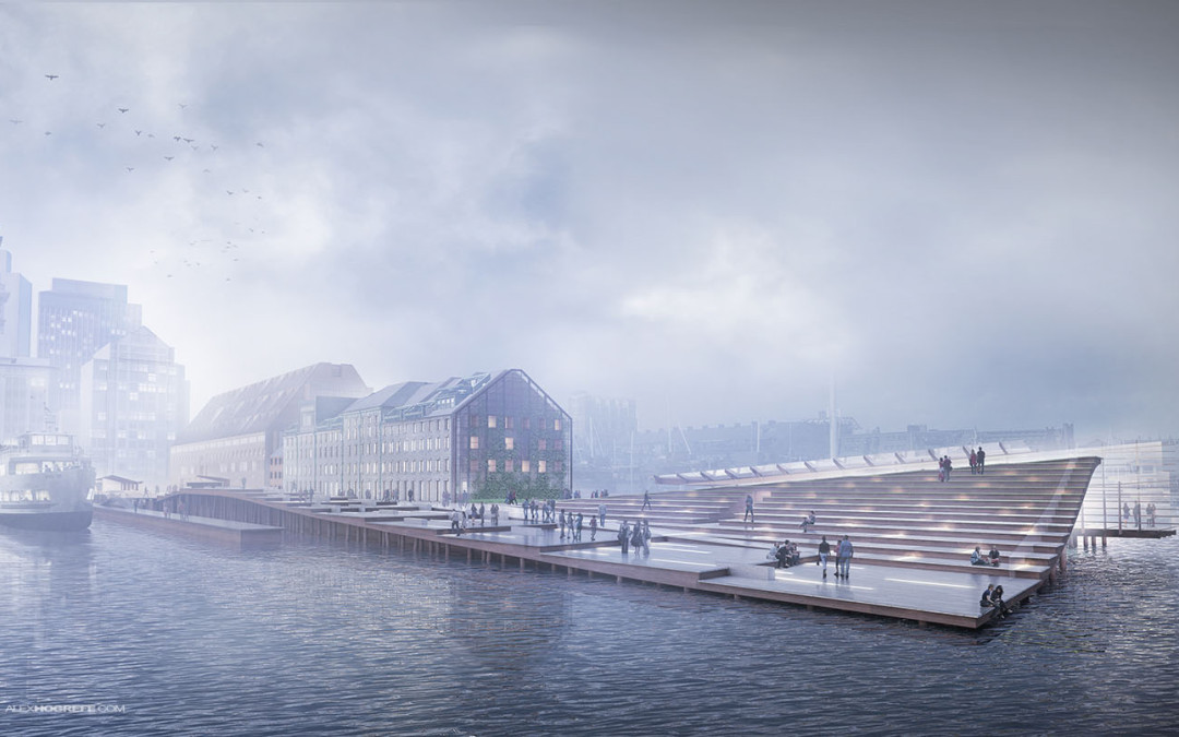 Wharf Design: Foggy Morning Perspective: Part 2